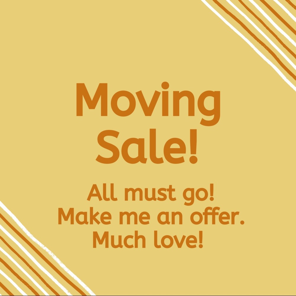 Everything in Closet Must Go 🧡💛